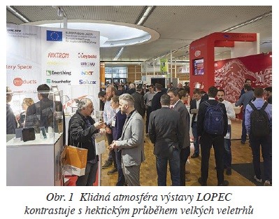 Zájem o tištěnou a organickou elektroniku roste, potvrzuje LOPEC 2017